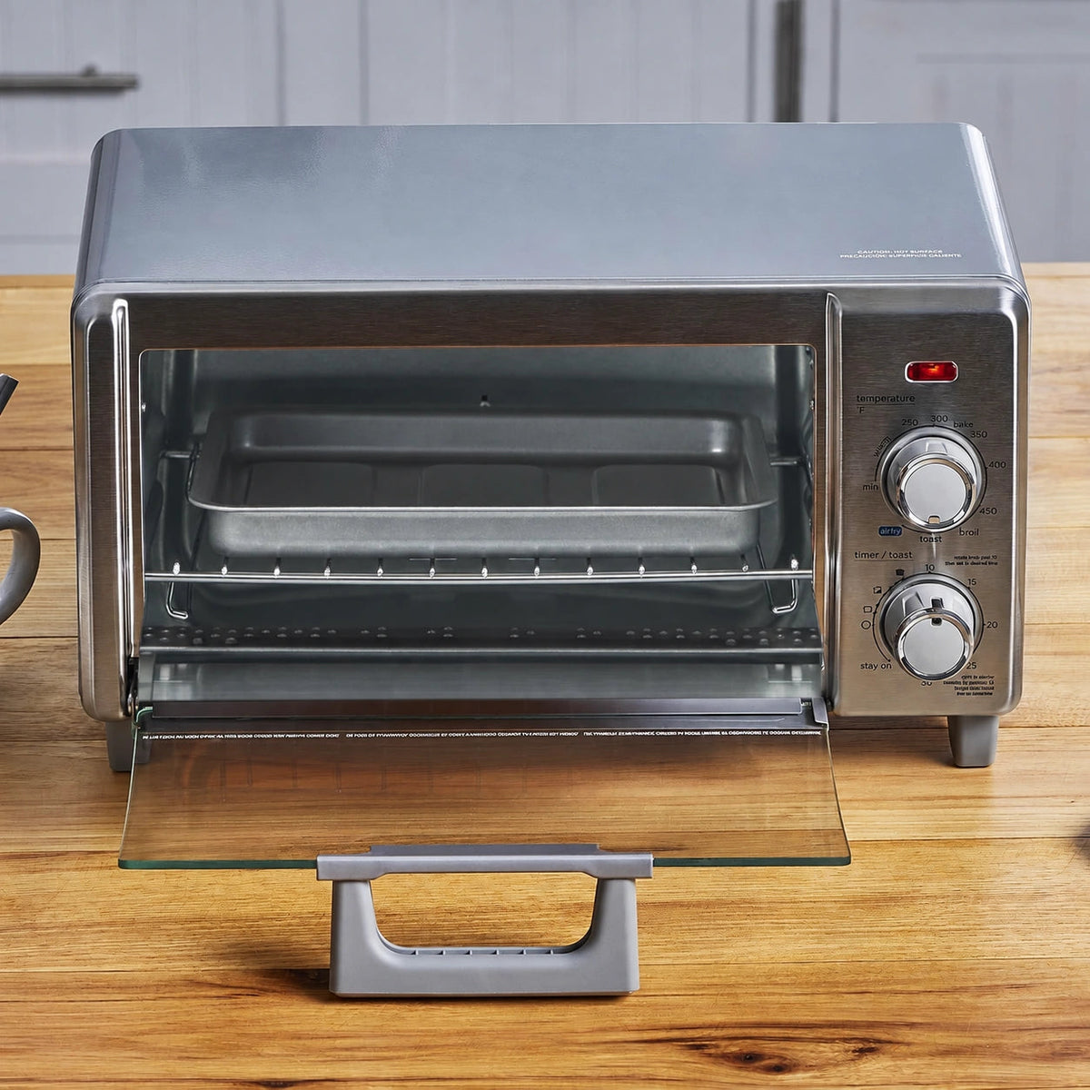 5-in-1 Air Fryer Toaster Oven – 4-Slice Capacity