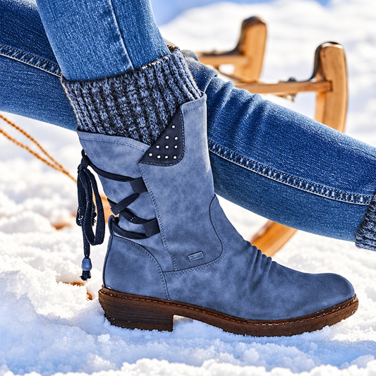 Wool-lined winter boots 1
